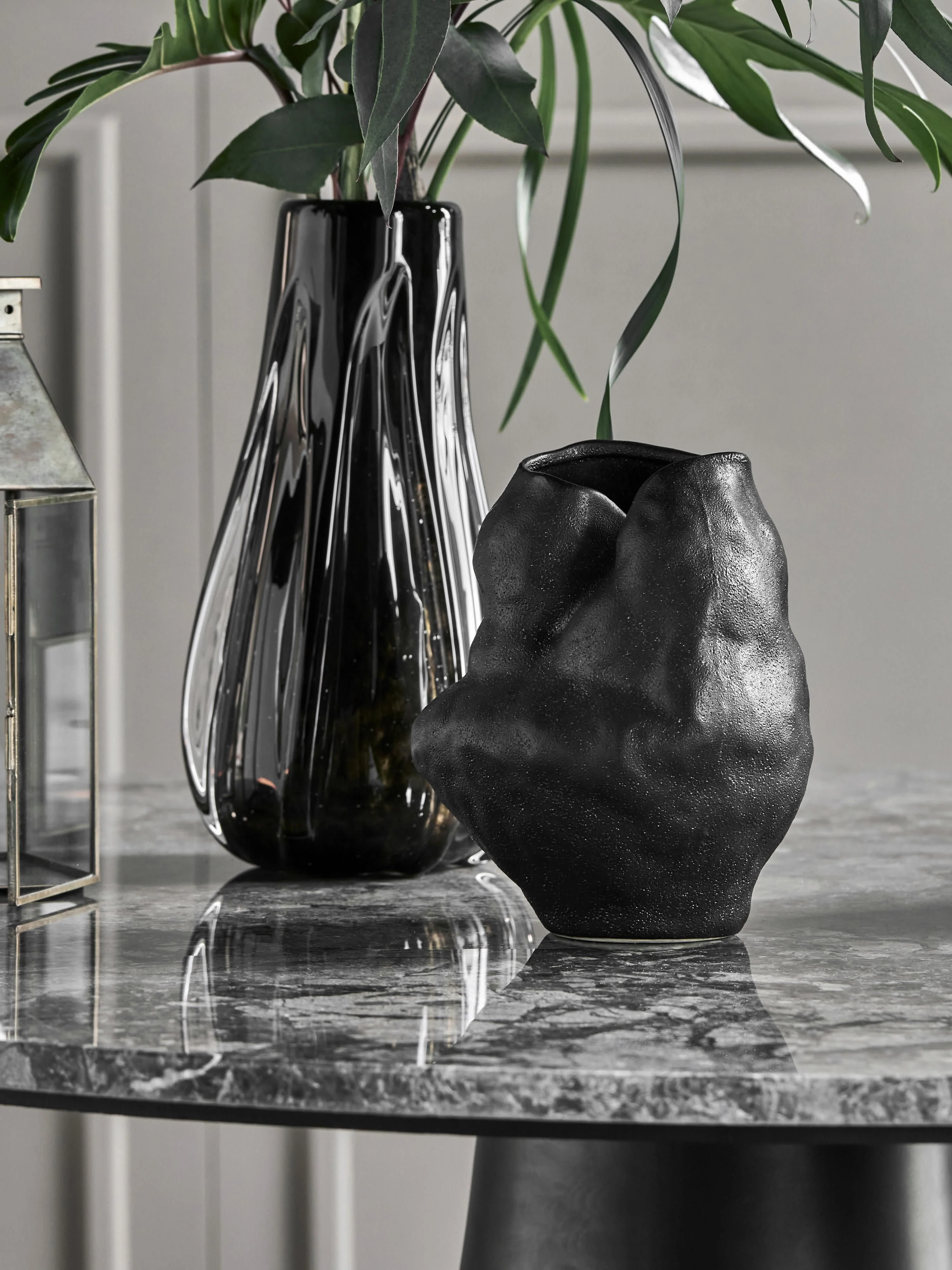 Handgefertigte Vase Fomu, H 20 cm