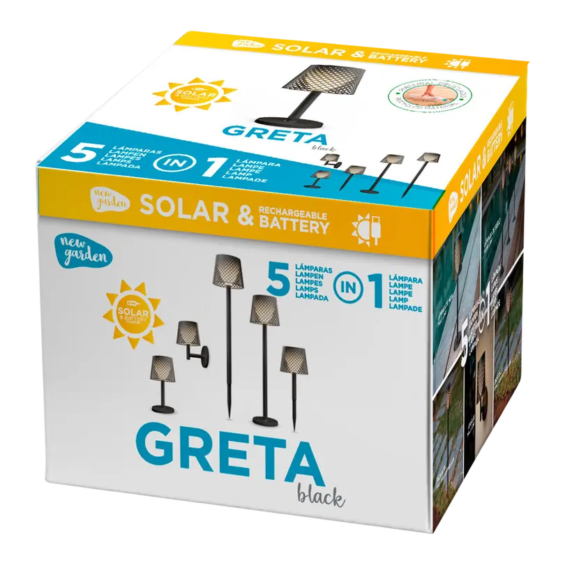 5in1 Solarleuchte Greta