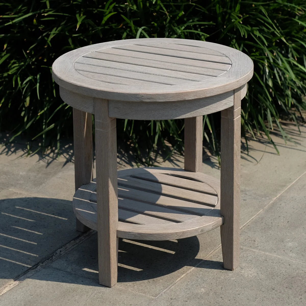 Cambridge Casual Tacoma Teak Outdoor Side Table