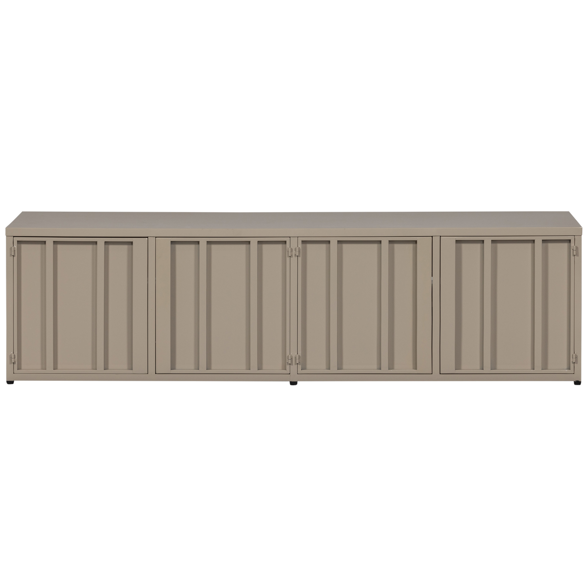 WOOOD tv-meubel Level - Metaal - Zand - 44x160x44