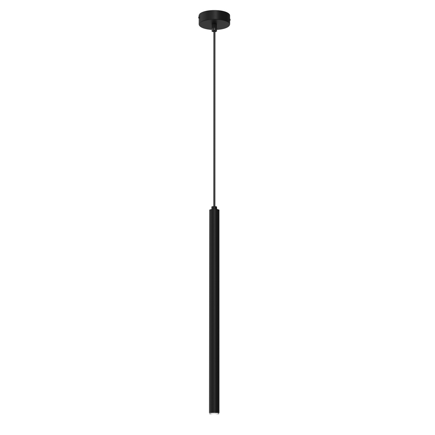 Lampa wisząca czarny matowy Yoru 1xG9x8W wym: 145x8x8 cm Luminex