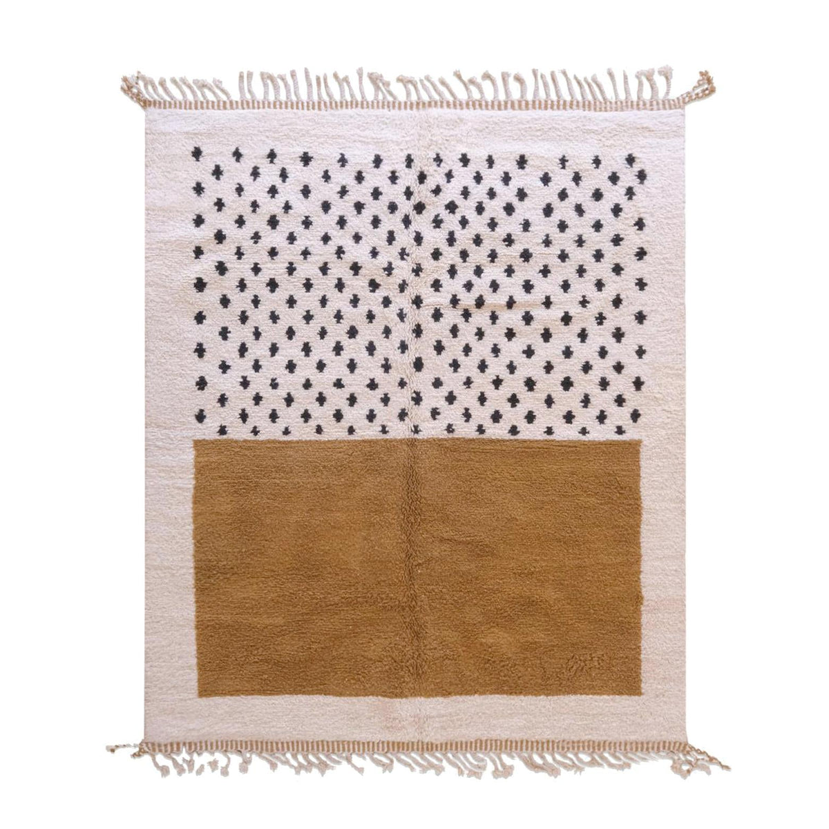 AFK Living vloerkleed Berber - handgemaakt - Wol - 140 cm x 200 cm