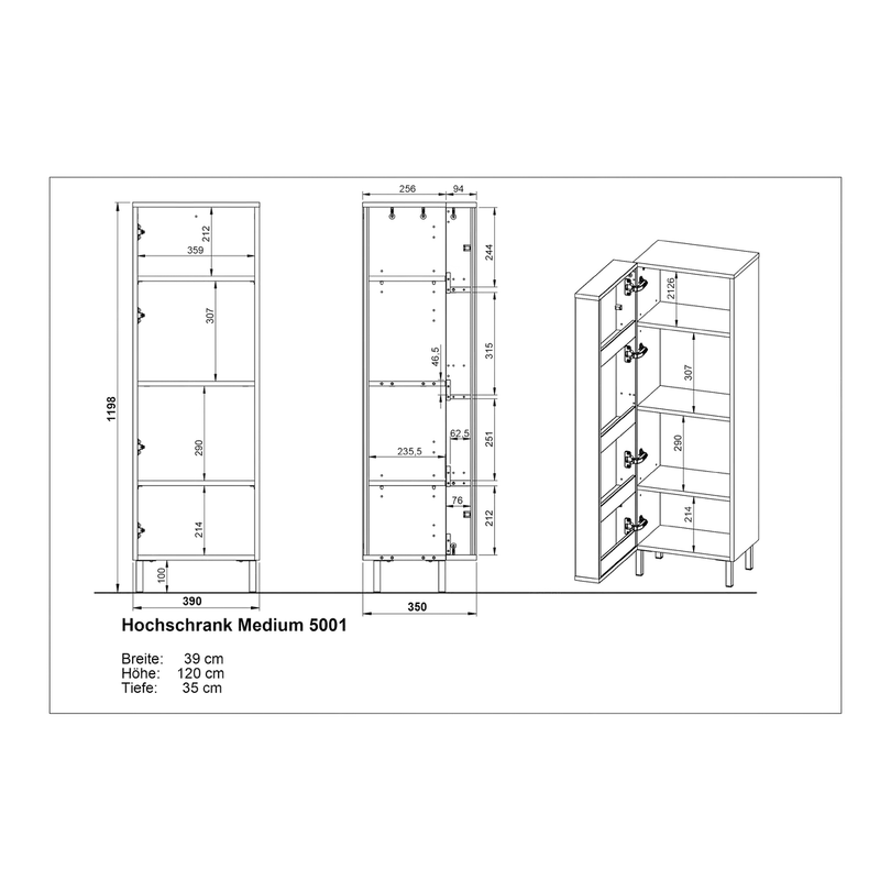 Badschrank Topeka