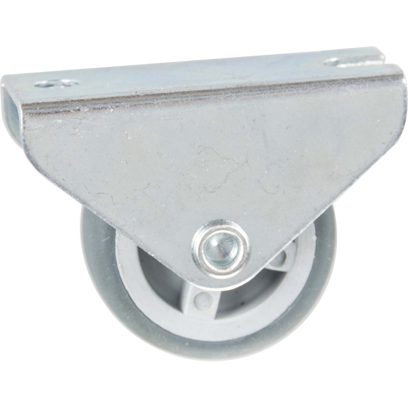 Roulette fixe en thermoplastique pour meuble Ø 30 mm