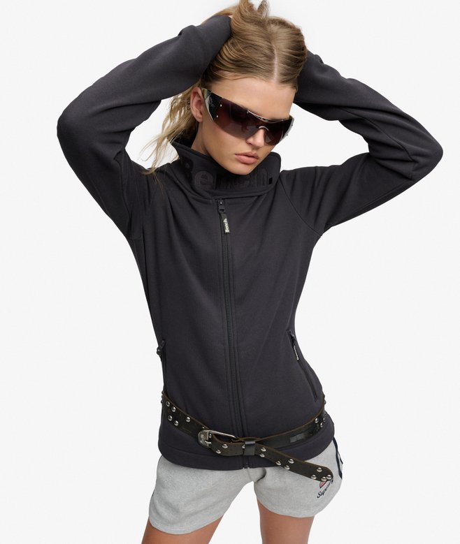 Bench Funnel Neck Embroidered Track Top