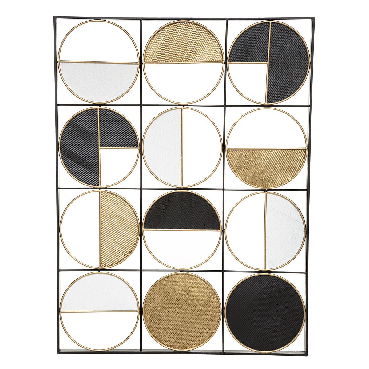 Quadro decorativo com círculos 101,5cm