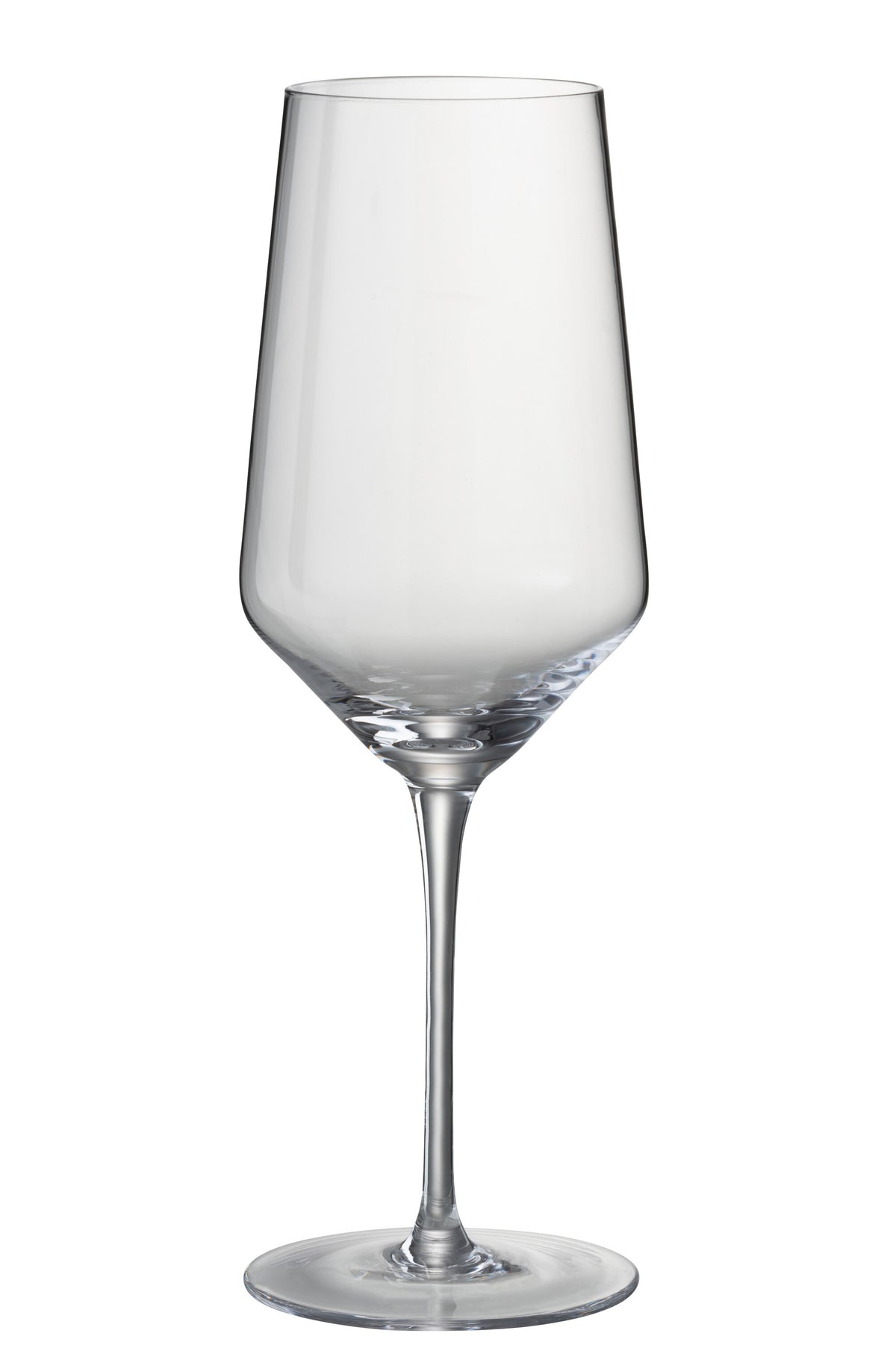 J-Line glas rode wijn Leo - glas - transparant - 6 stuks