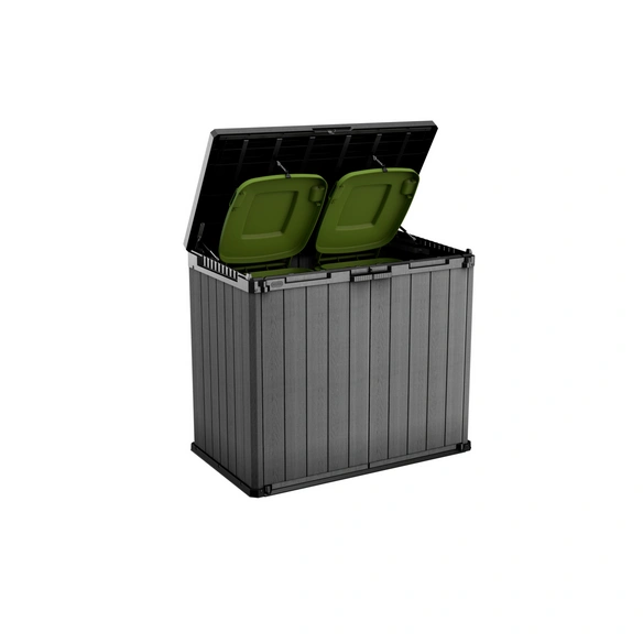 Aufbewahrungsbox »Store It Out Darwin«, PP/Metall, BxHxT: 141 x 120x 82 cm, anthrazit/grau