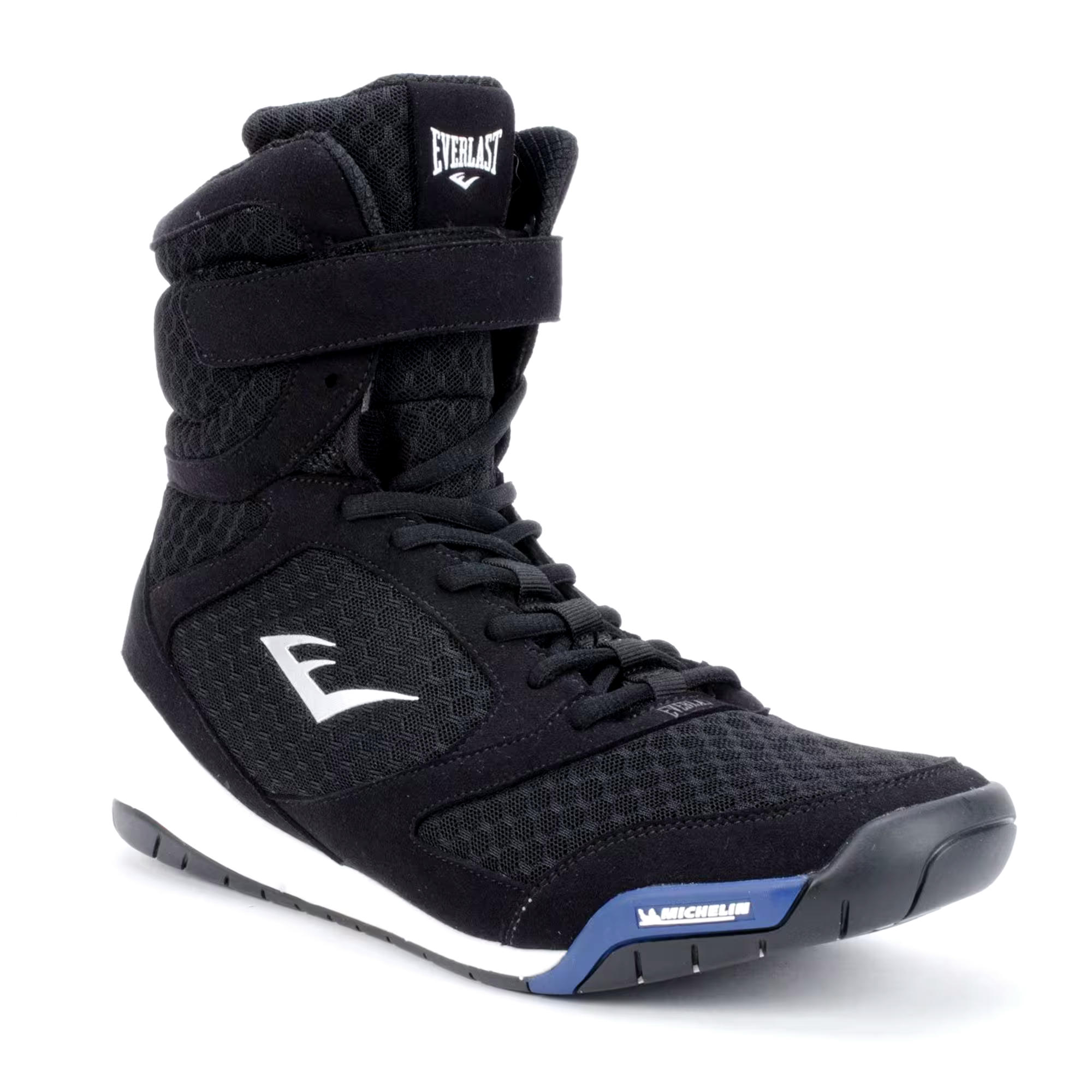 Everlast Pro Elite High Top Boxing Shoe, Black