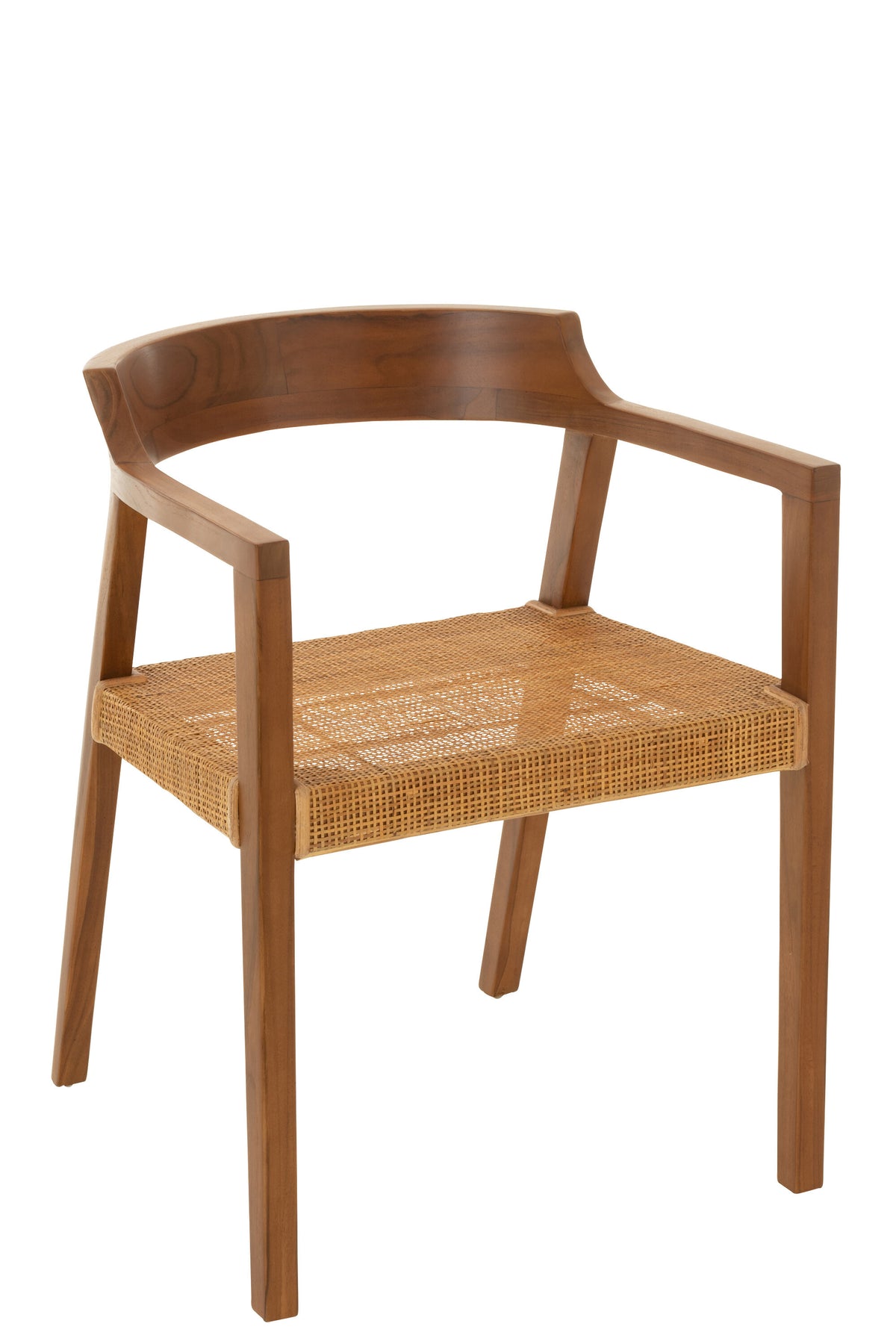 J-Line stoel Emma - hout - bruin
