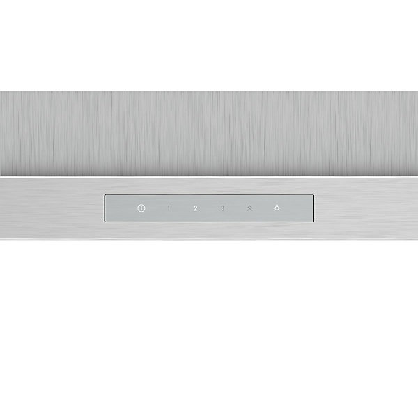 Hotte Décorative Murale Aspirante Inox Largeur 90cm Débit d'air 721m3h BOSCH