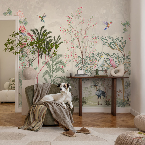 Samoprzylepna tapeta Tropikalna oaza 104x70 Wallfluent