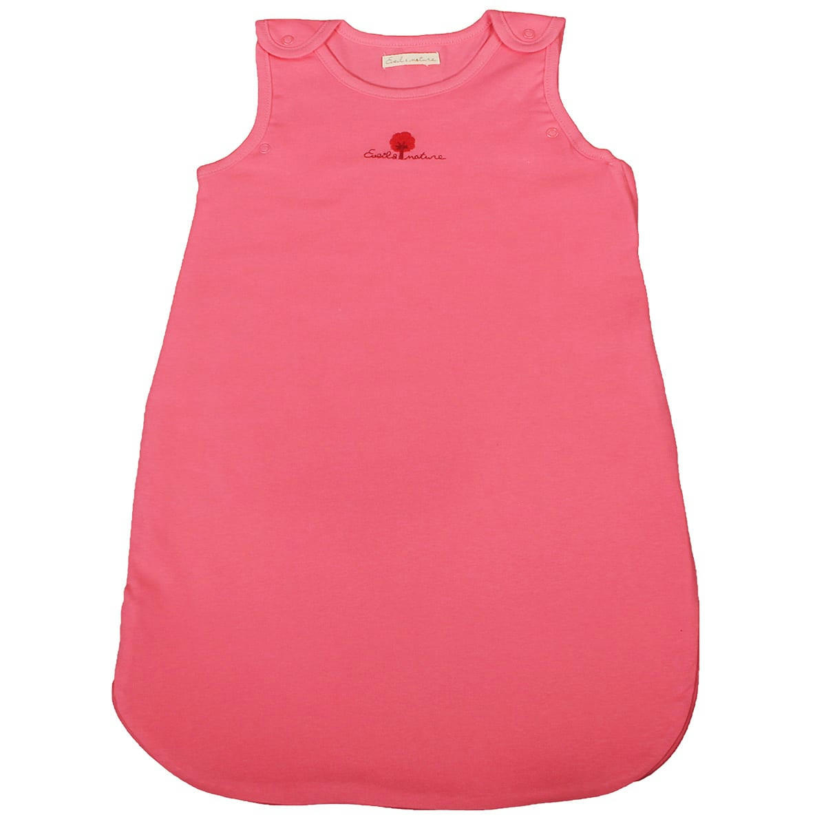 GAMME BIO UNIS - Gigoteuse léger 70 cm 0-6 mois Coton bio Pêche