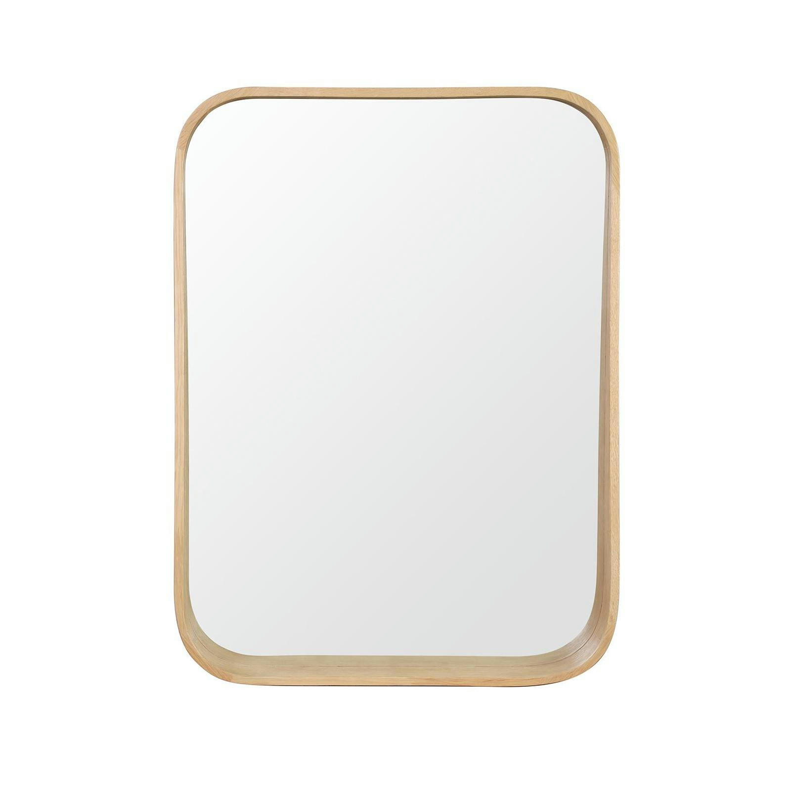 MARIUS - Miroir rectangulaire chêne 60 x 80 cm