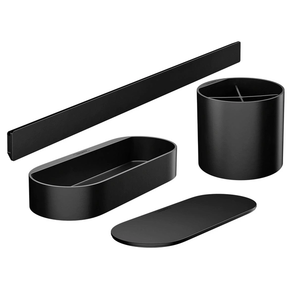 Badewannen-Set »WallStoris«, schwarz