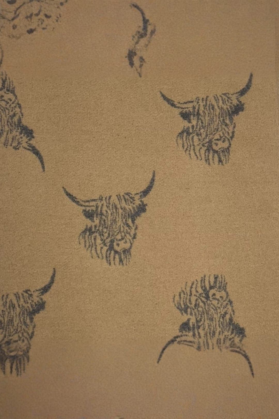 SVNX Highland Cow Reversible Scarf