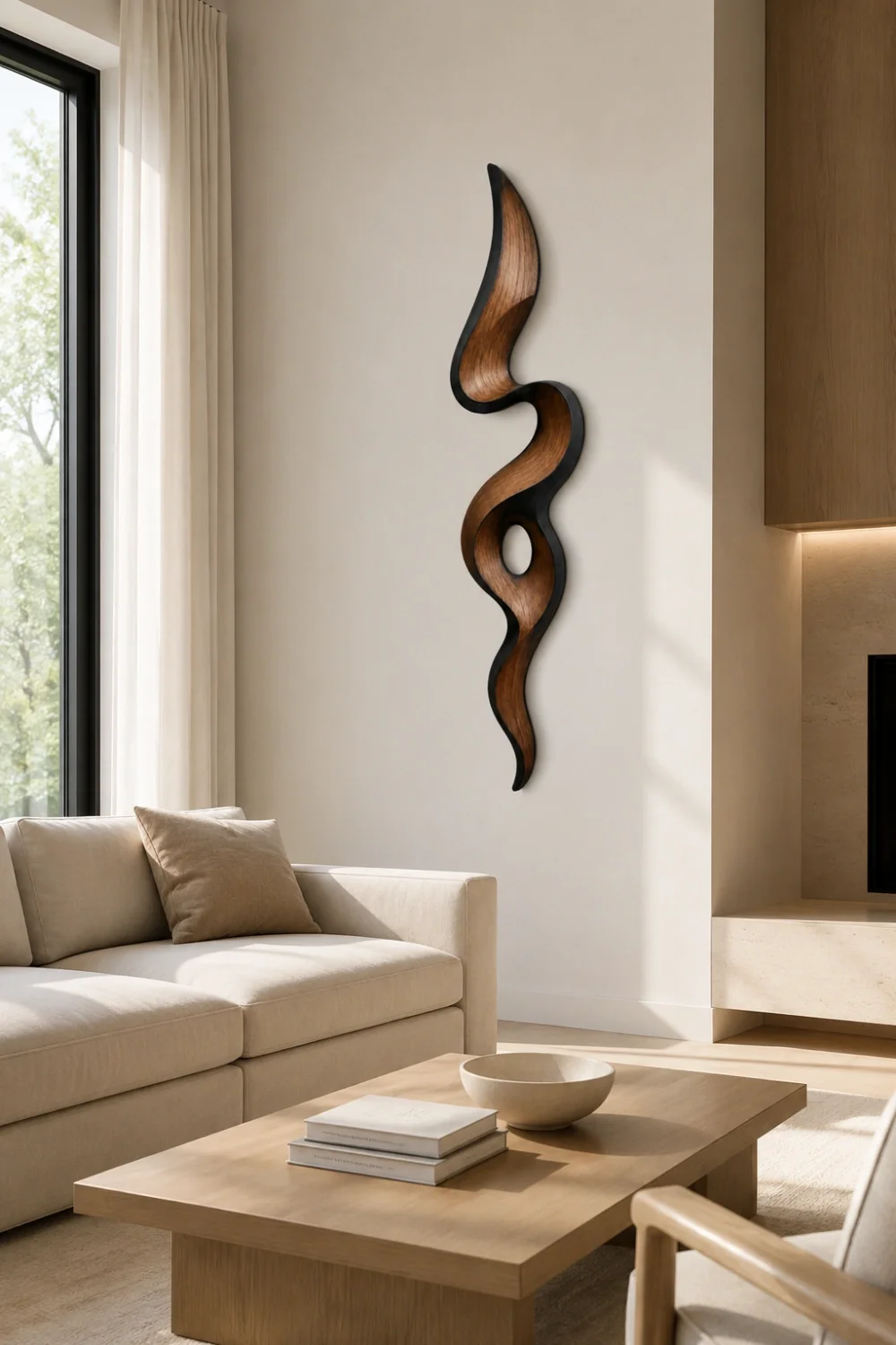 Abstract Wood Wall Art #QAB012