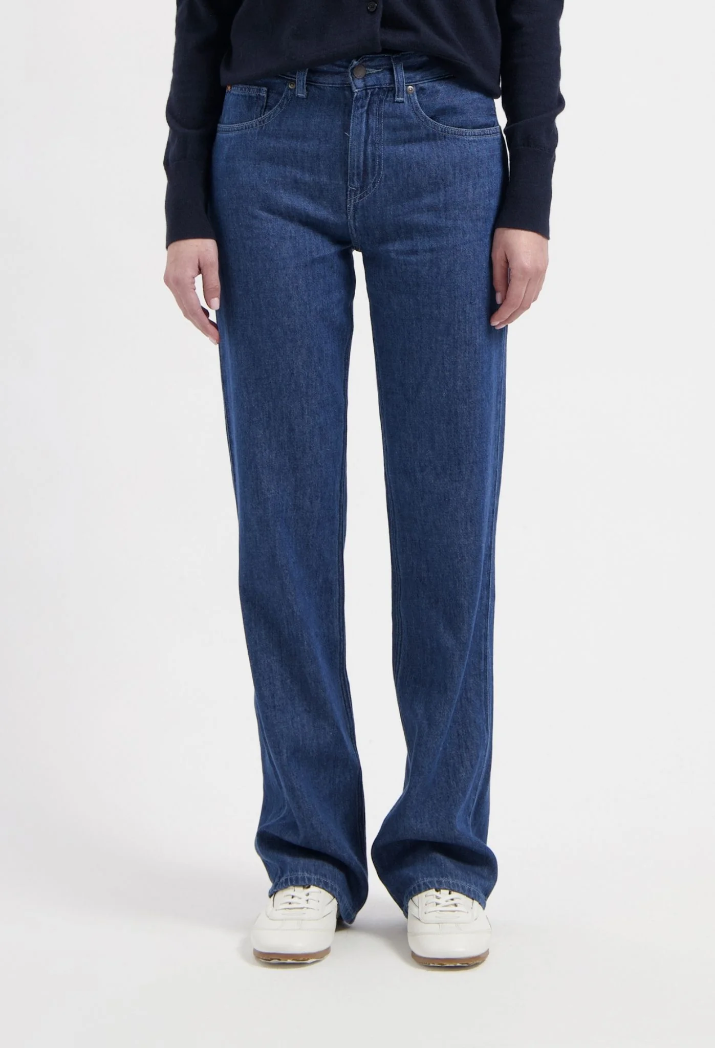 Jamie Mid Loose Flow - Stone Indigo