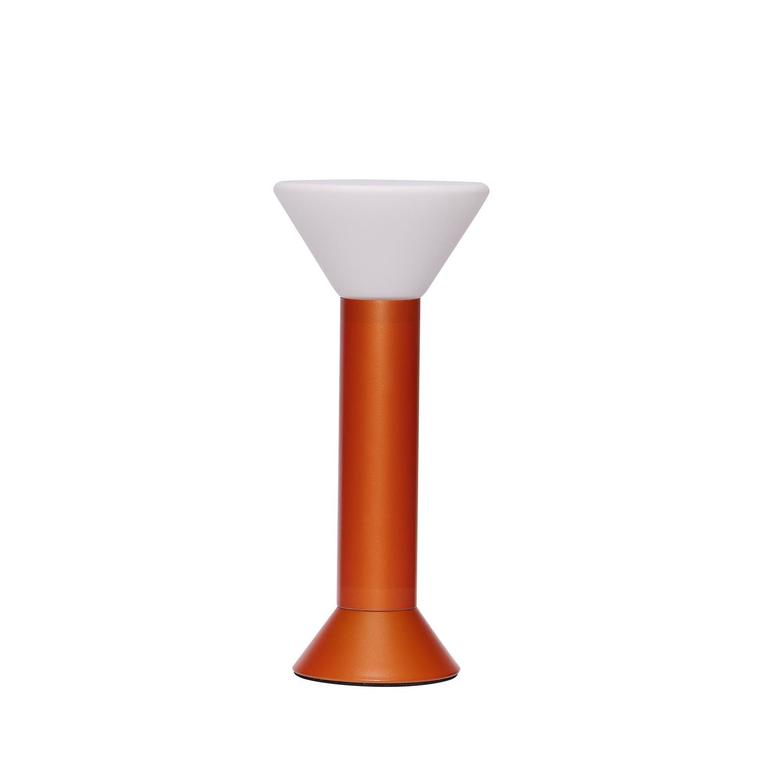 Hübsch draagbare lamp Flash - glas/ijzer - ø14xh30cm, led, 3w