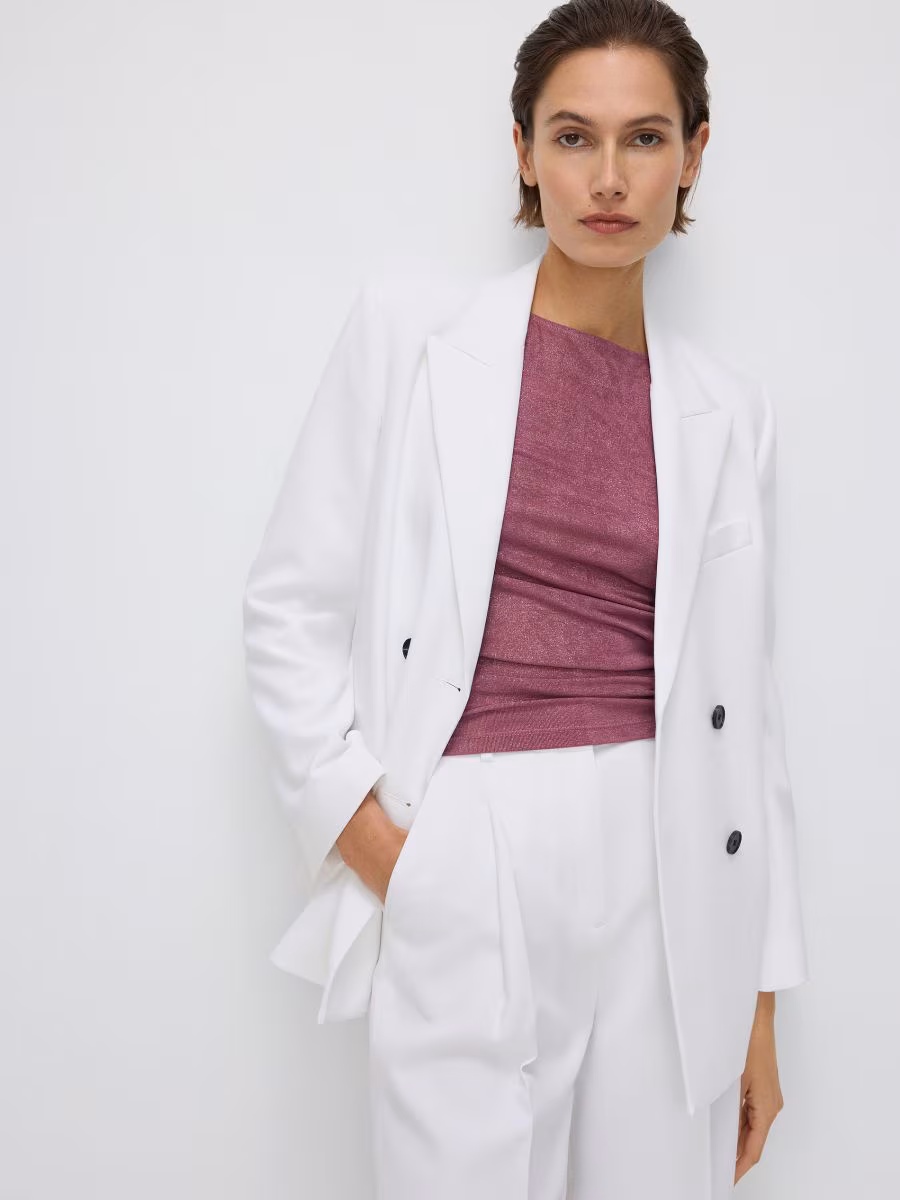 Metallic Effect Blouse