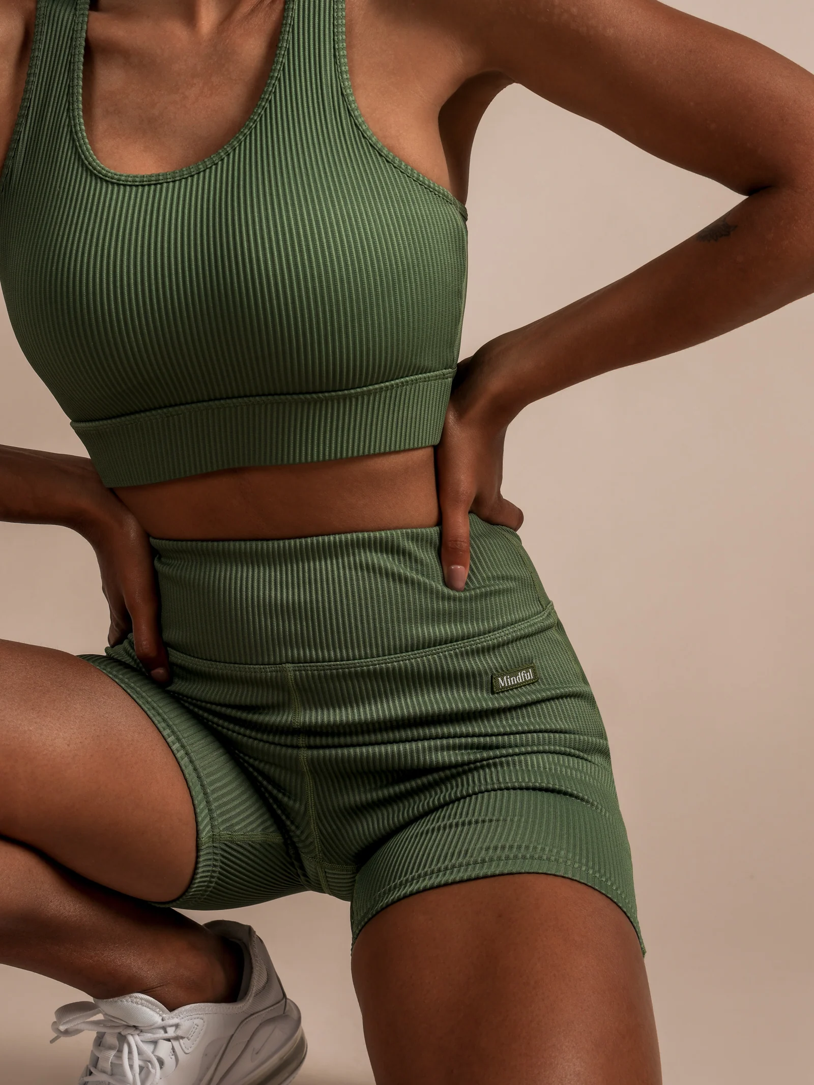 Ribbed Comfort Bike Shorts