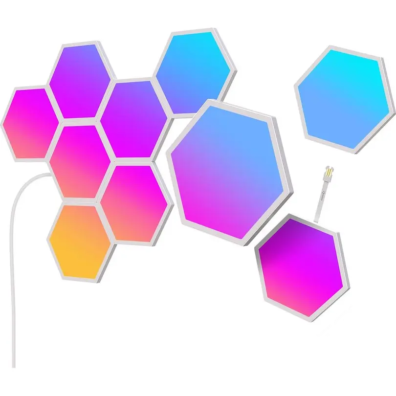 Wand- & Deckenleuchte 10er-Set Glide Hexa