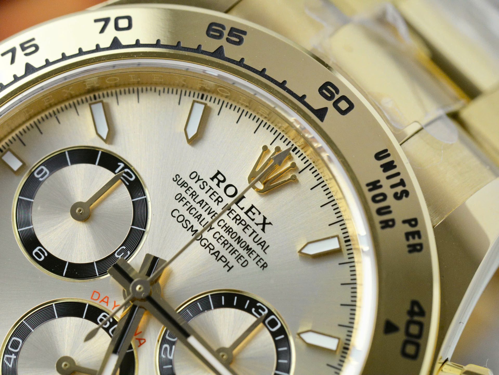 Rolex Daytona 126508 YG Plated Champagne Dial 40mm Oyster Super Clone