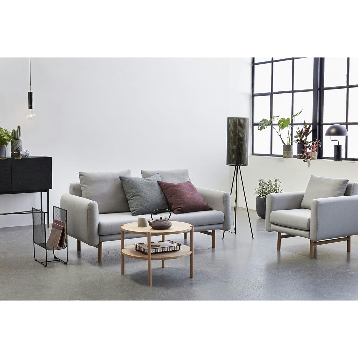 ELEGANT - Lampe en marbre noir et laiton