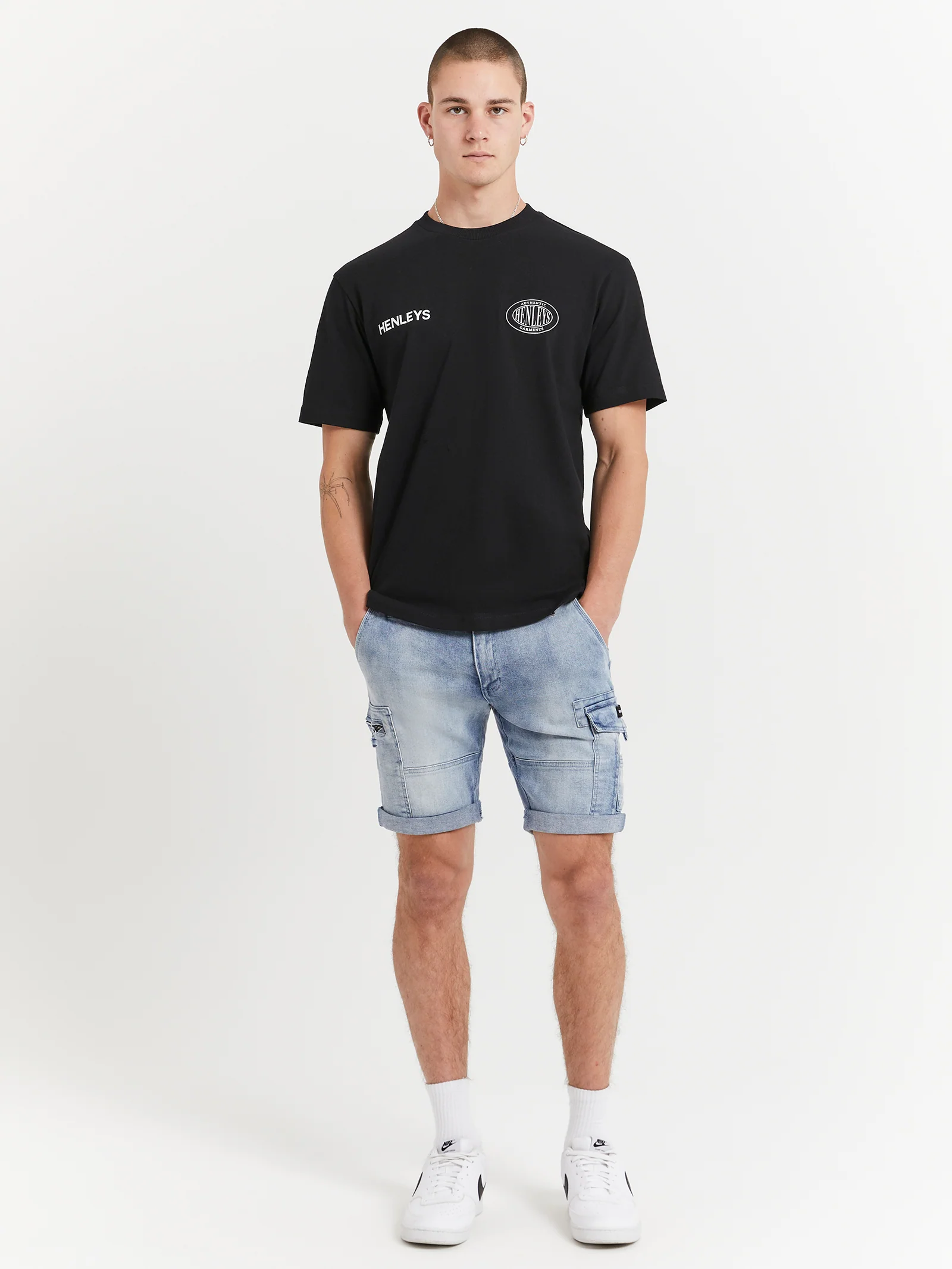 Lione Denim Shorts