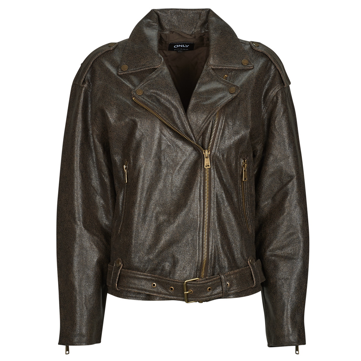 Only - ONLCOLE FAUX LEATHER - Brown