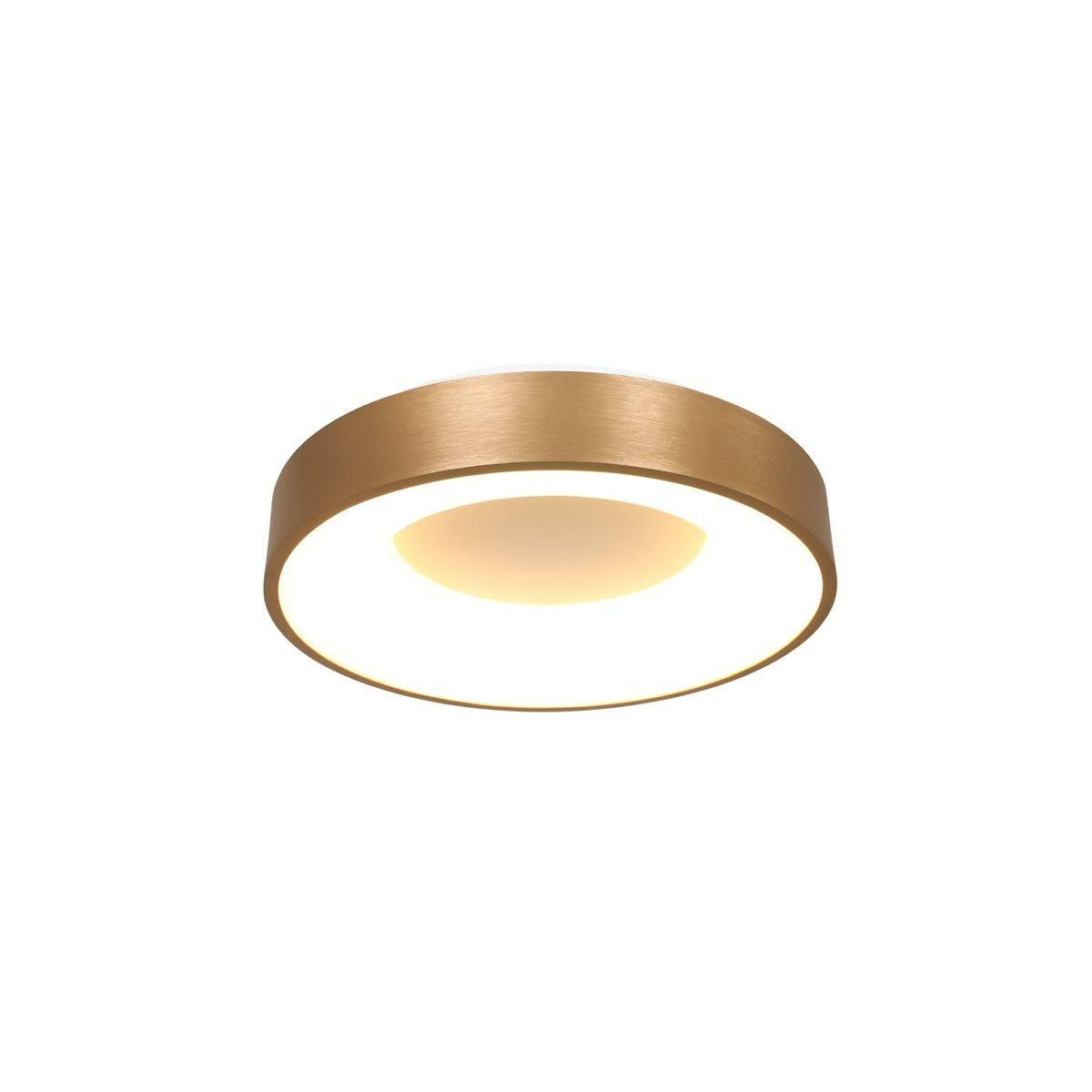 Steinhauer plafondlamp Ringlede - 1 lichts - 30x 9 cm - goud