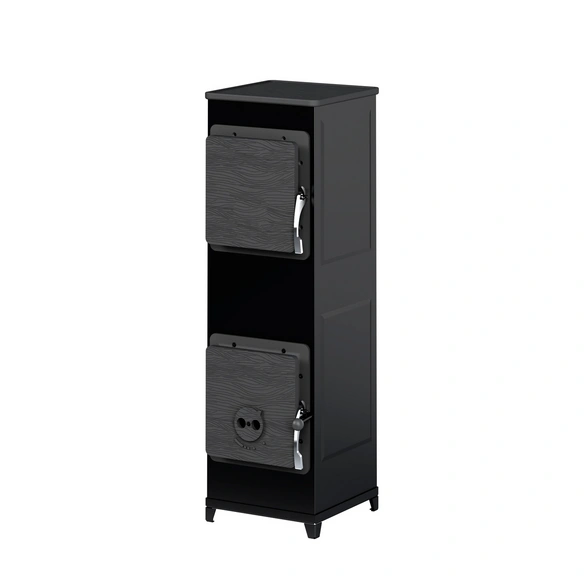 Werkstattofen »NIVO Classic «, BxH: 29 x 92 cm, 6 kW, Stahl / Gusseisen