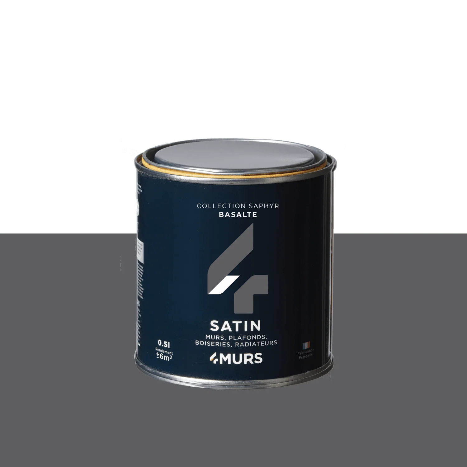 Saphyr Peinture Finition Peinture basalte Satiné 0,5 L