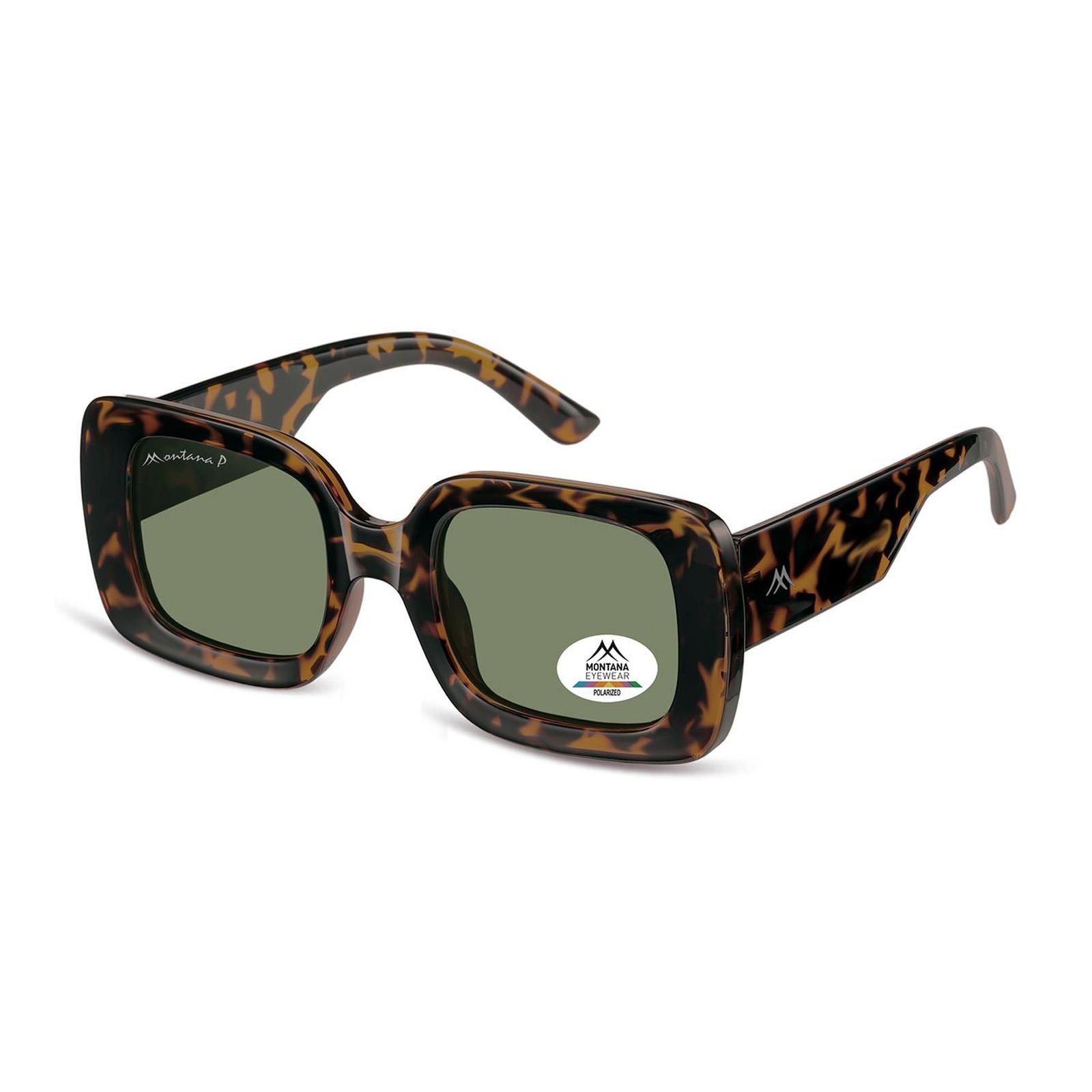 montana Square Tortoise Green Polarized MP68