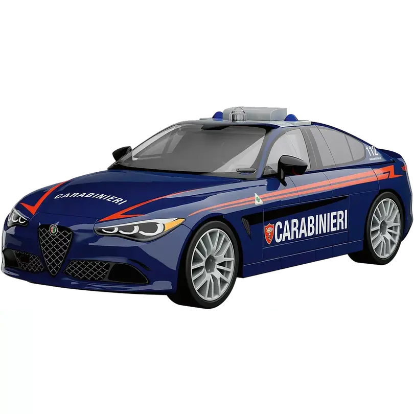 Bausatz Giulia Quadrifoglio Carabinieri