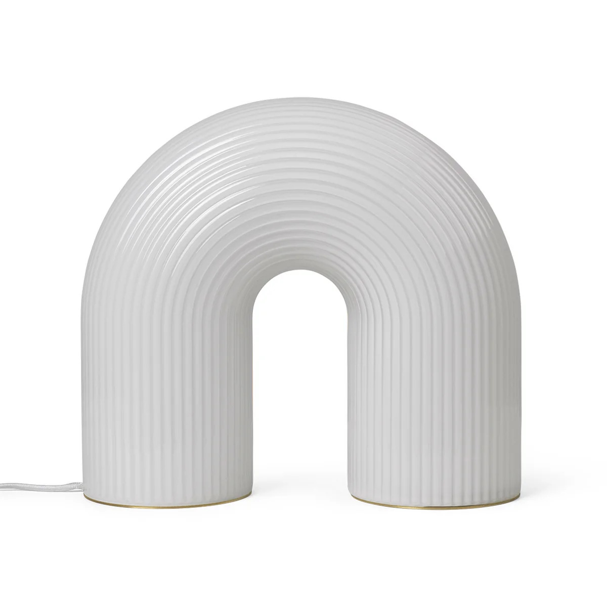 Ferm Living - Vuelta LED Stehleuchte, weiß