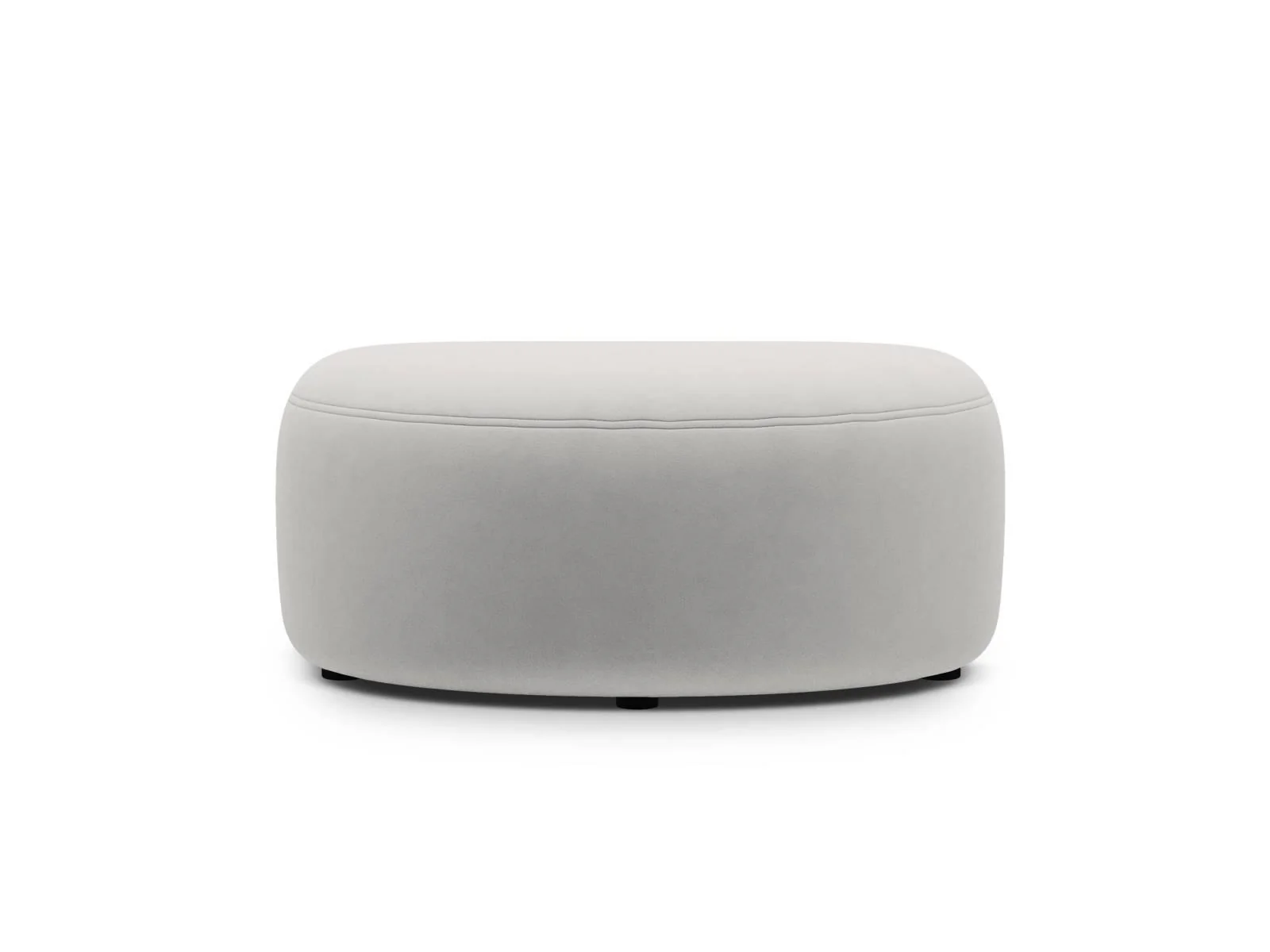Hocker Kate halfrond velvet