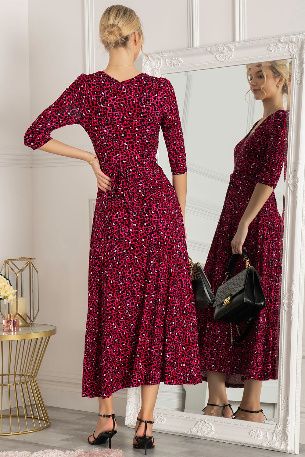 Jolie Moi Kamiyah Viscose Maxi Dress