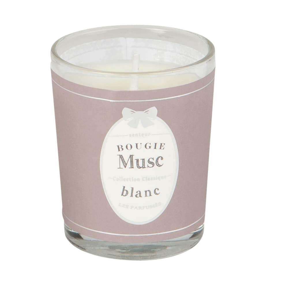 - Coffret bougie parfumée 50g et diffuseur de parfum musc 30 ML