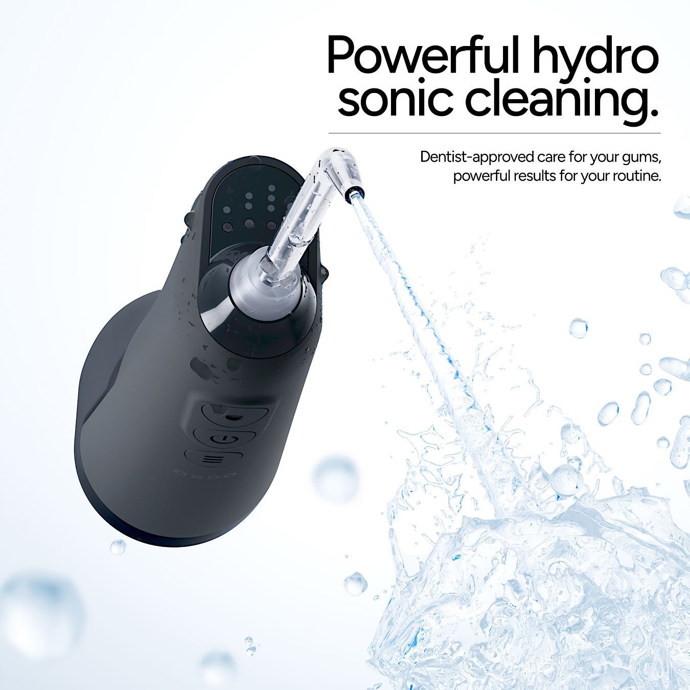 Ordo Ordo Sonic  Water Flosser Charcoal Grey