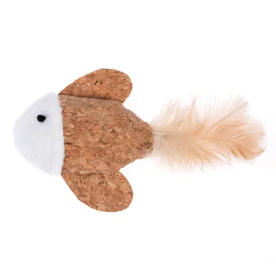 TIAKI Cork Fish with Catnip Cat Toy