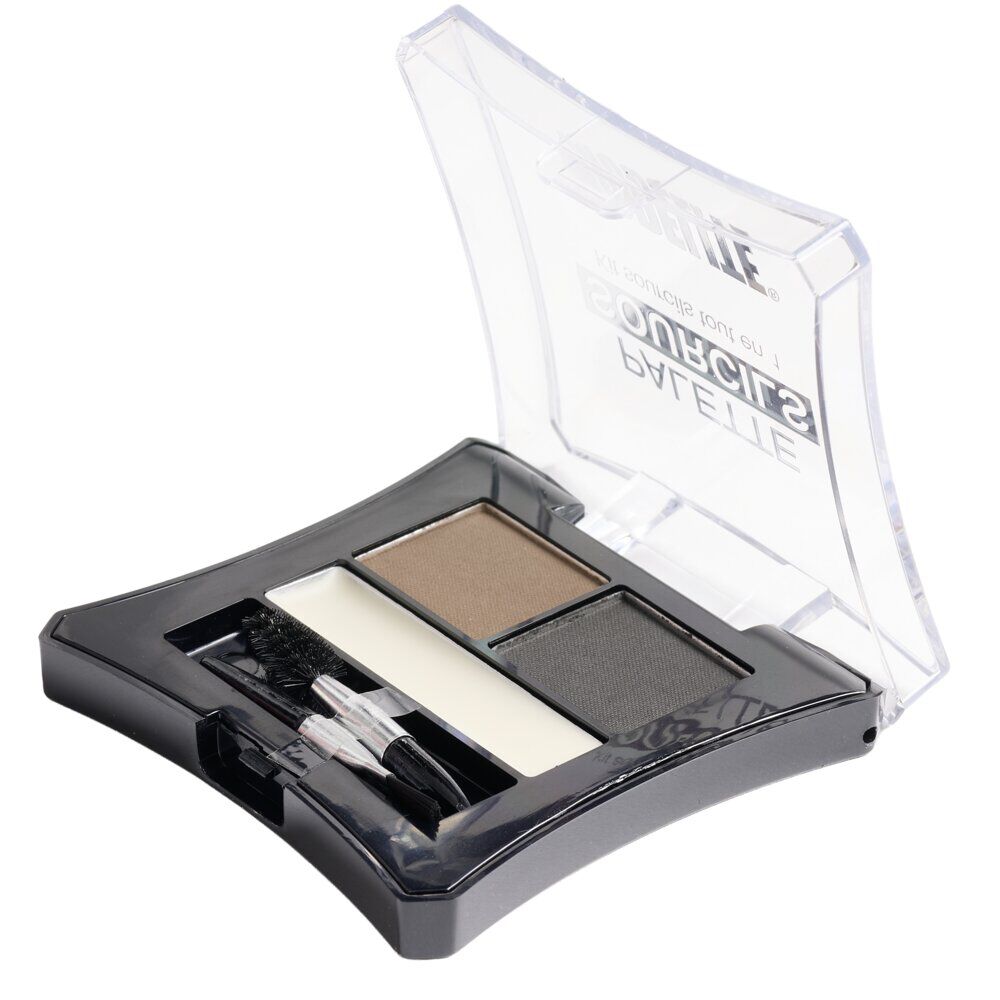 Palette maquillage sourcils N°1 blond/brun