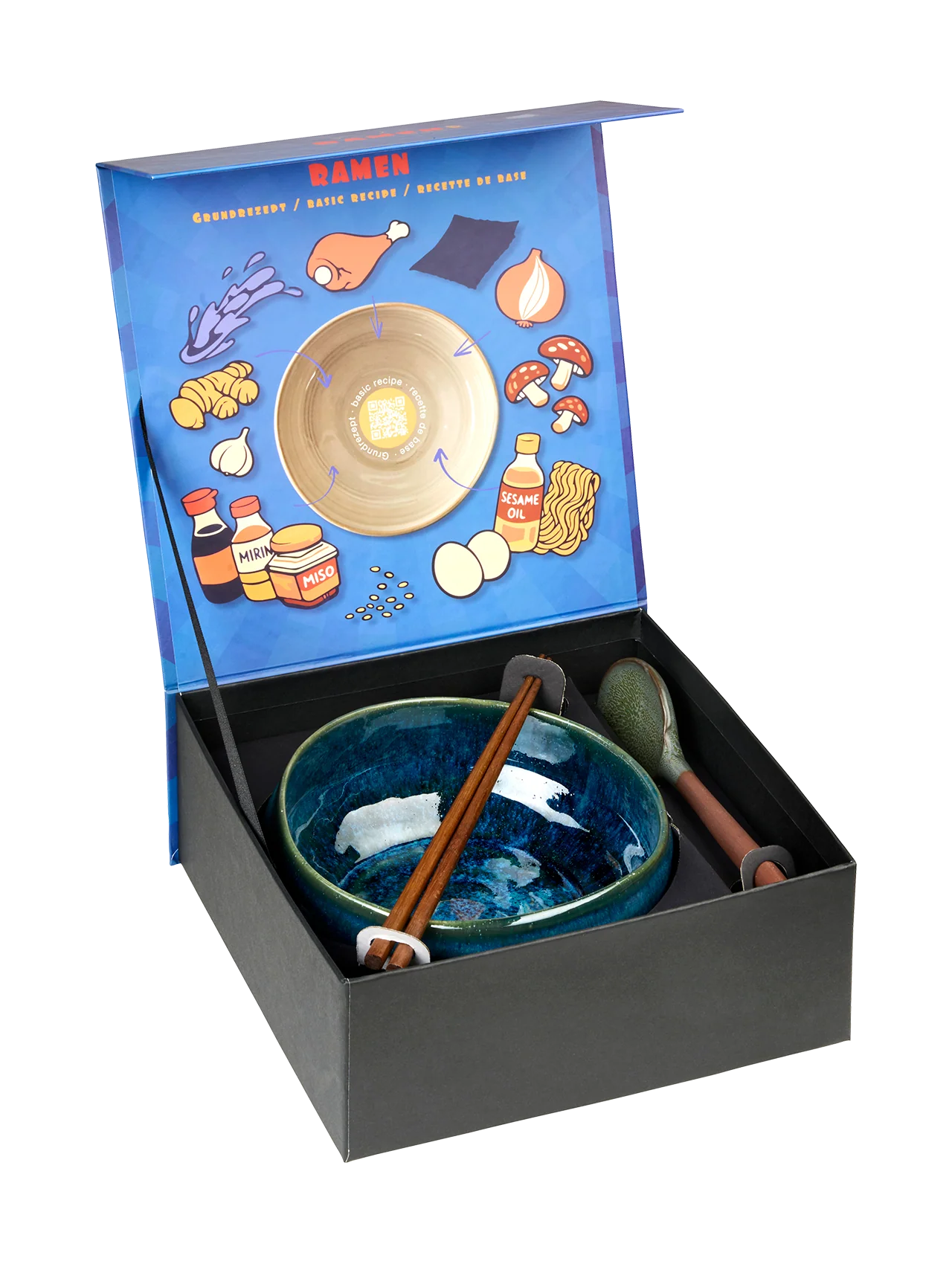 ramen set, bayou