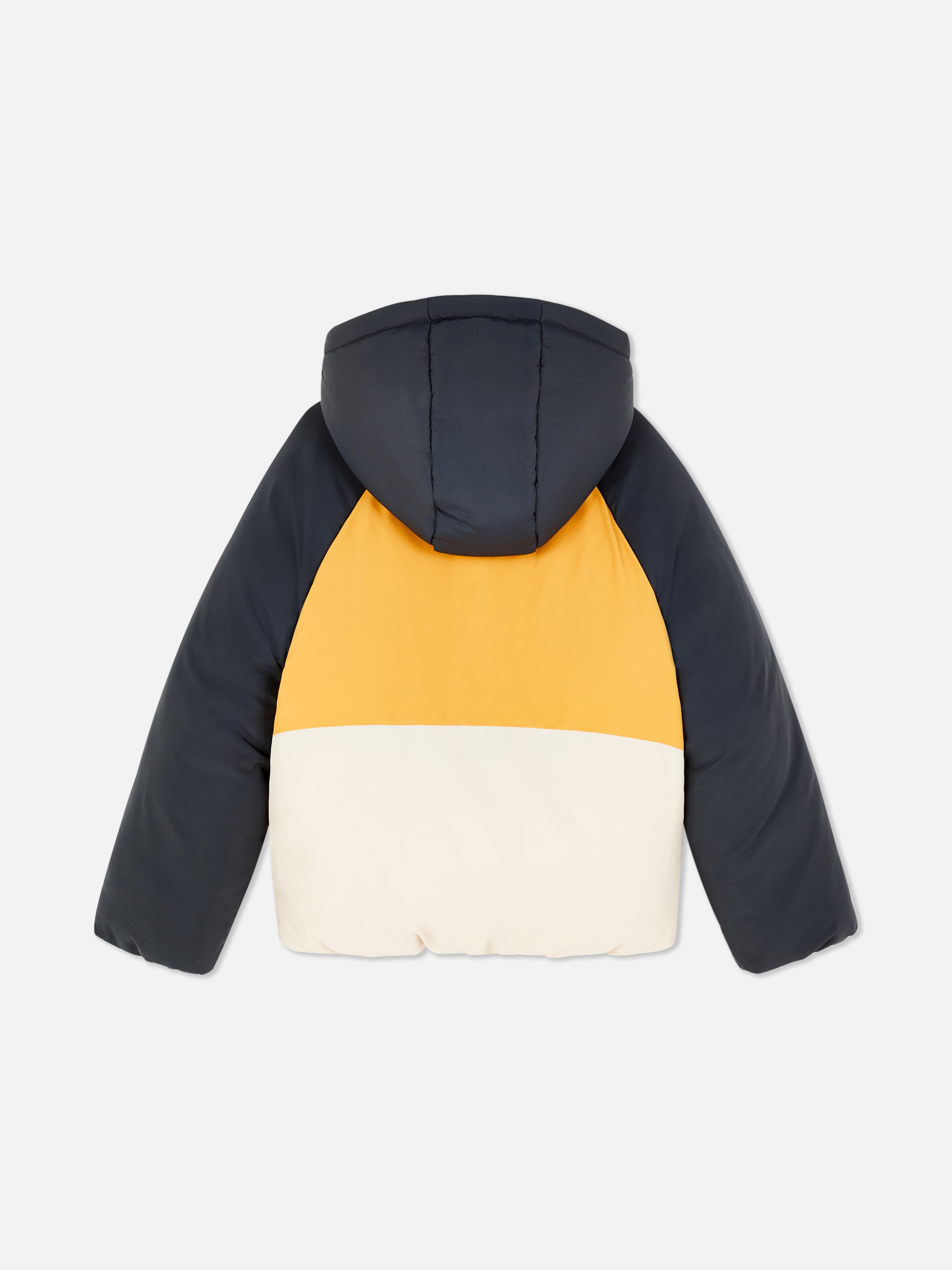 1.5-7yrs | Color Block Puffer Jacket