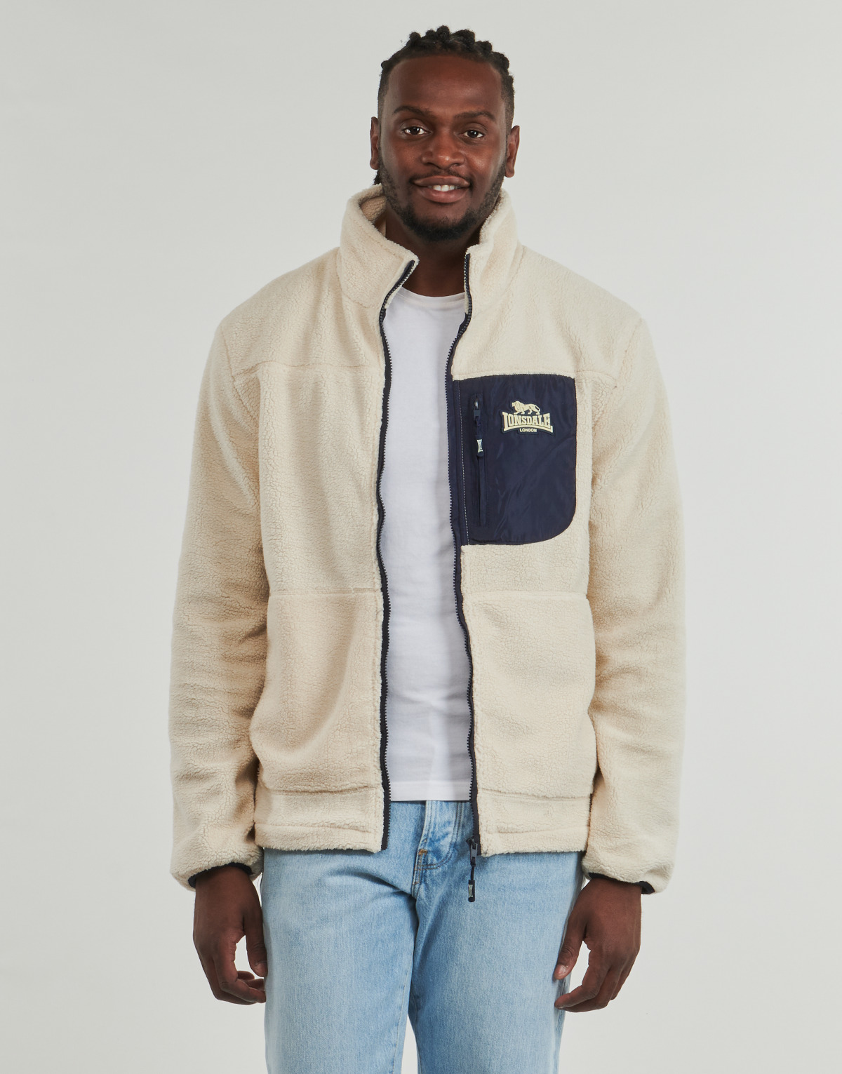 Lonsdale - LARTINGTON - Beige / Marine