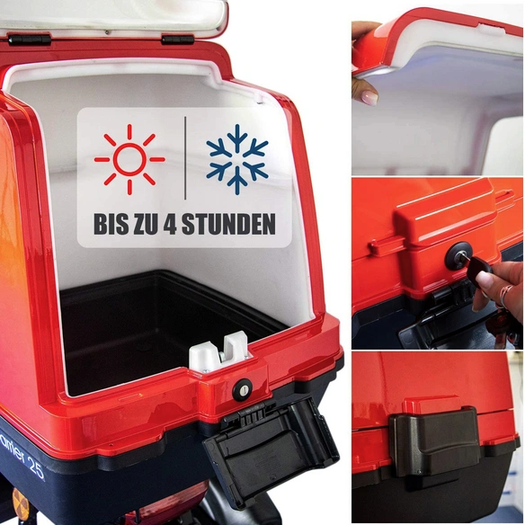 Elektroroller »E-Carrier«, max. 25 km/h, Reichweite: 90 km