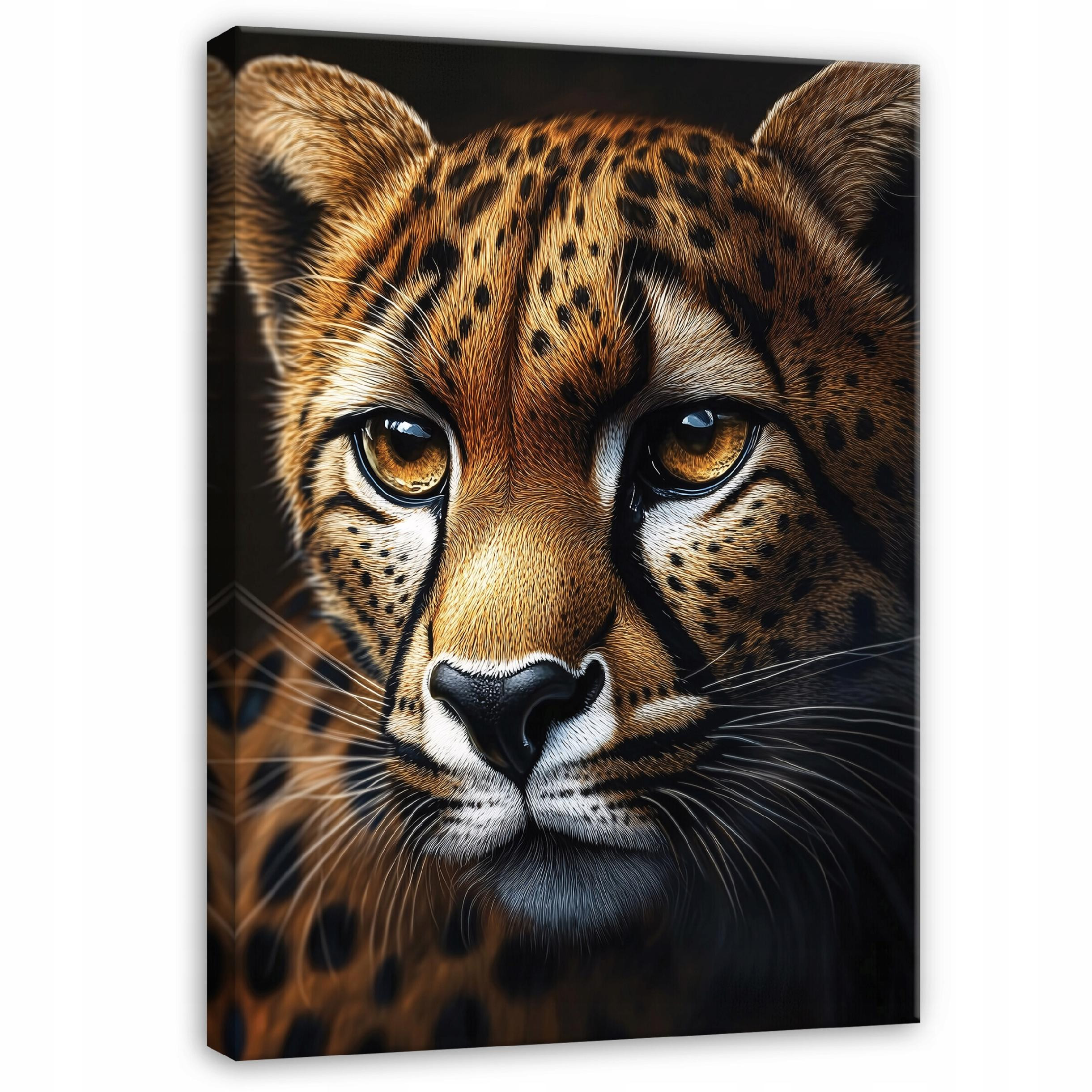 Obraz Jaguar Zwierzęta 3D Do Sypialni Salonu Kuchni Na Płótnie 60X40