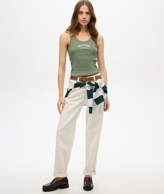 Athletic Essentials Graphic Vest Top