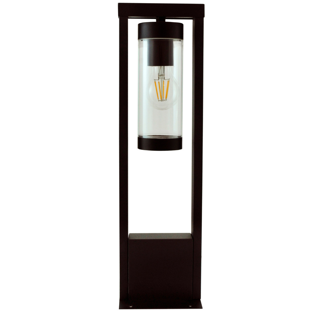 Lampa ogrodowa stojąca czarny mat SPECTRA wys:50 cm 1xE27x10W IP44 Polux