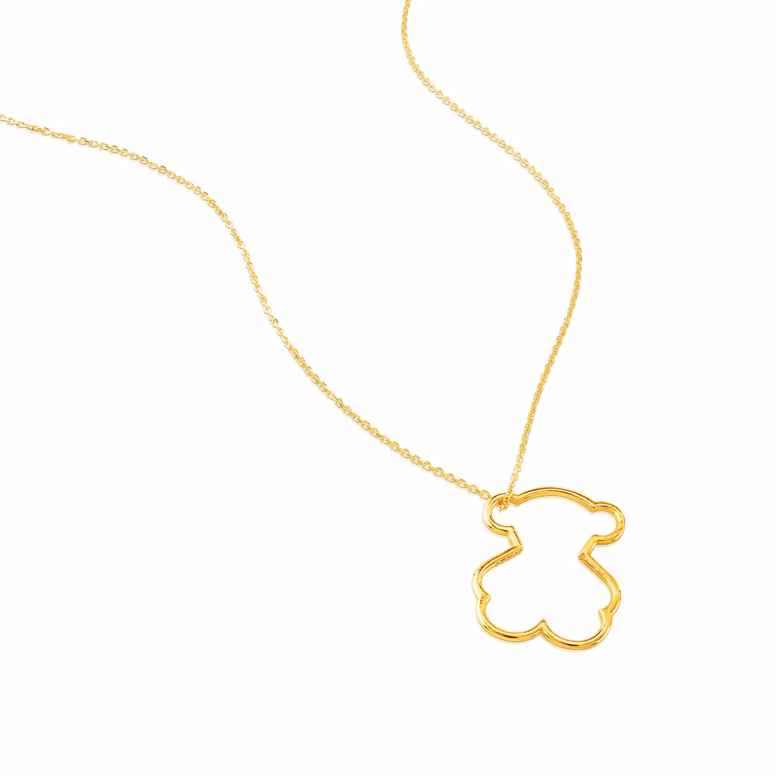 Collar de oro Silueta